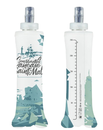 Flasque officielle Semi-Marathon Cancale Saint-Malo 2026